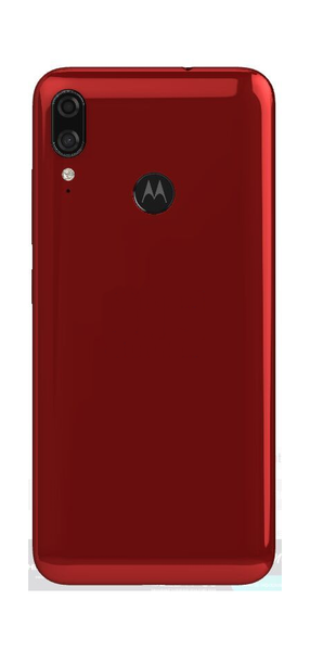 Задня кришка для Motorola Moto E6 Plus (XT2025-2) червона Оригінал Китай 23733 фото