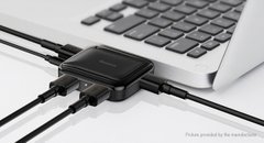 USB Hub Baseus Fully folded portable 4-in-1 Black 26725 фото