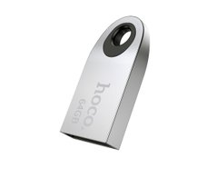 Флеш память Hoco UD9 64GB USB2.0 серебристый 25915 фото
