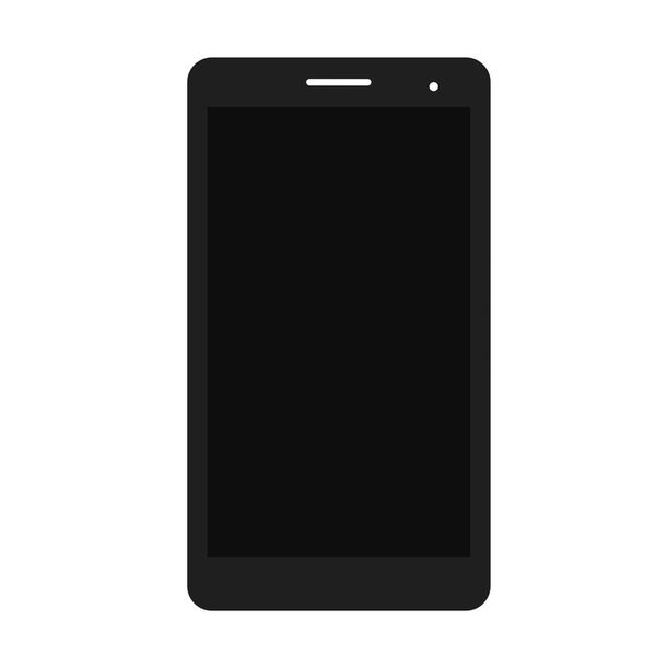 Дисплей для Huawei MediaPad T1 7.0" T1-701u чорний, з жовтим шлейфом 07176 фото