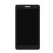 Дисплей для Huawei MediaPad T1 7.0" T1-701u чорний, з жовтим шлейфом 07176 фото