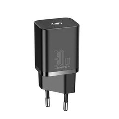Сетевое зарядное устройство Baseus Super Si quick charger IC 30W EU Black ( CCSUP-J01 ) 26477 фото
