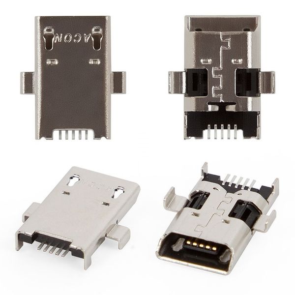 Розьєм зарядки (коннектор) Asus ME103 (K010), ZenPad 10 Z300, ZenPad 8.0 Z380KL, Z380C 5 pin, micro-USB тип-B 06932 фото