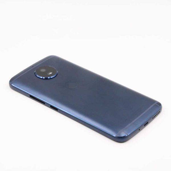 Задня кришка для Motorola Moto G5S (XT1794, XT1792, TX1799-2) синя зі склом камери Оригінал Китай 21137 фото
