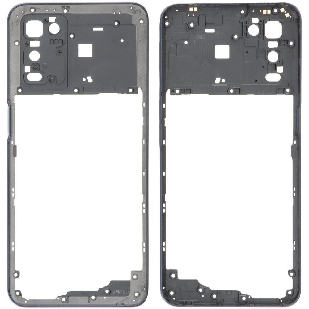 Рамка корпусу Oppo A54 4G CPH2239 чорна, Crystal Black 33624 фото