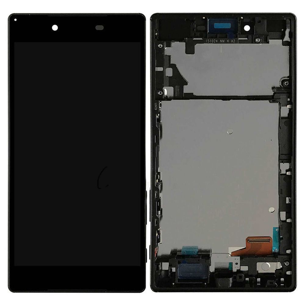 Дисплей Sony E6833, E6883 Xperia Z5+ Premium Dual и рамкой черный Оригинал Китай 05897 фото