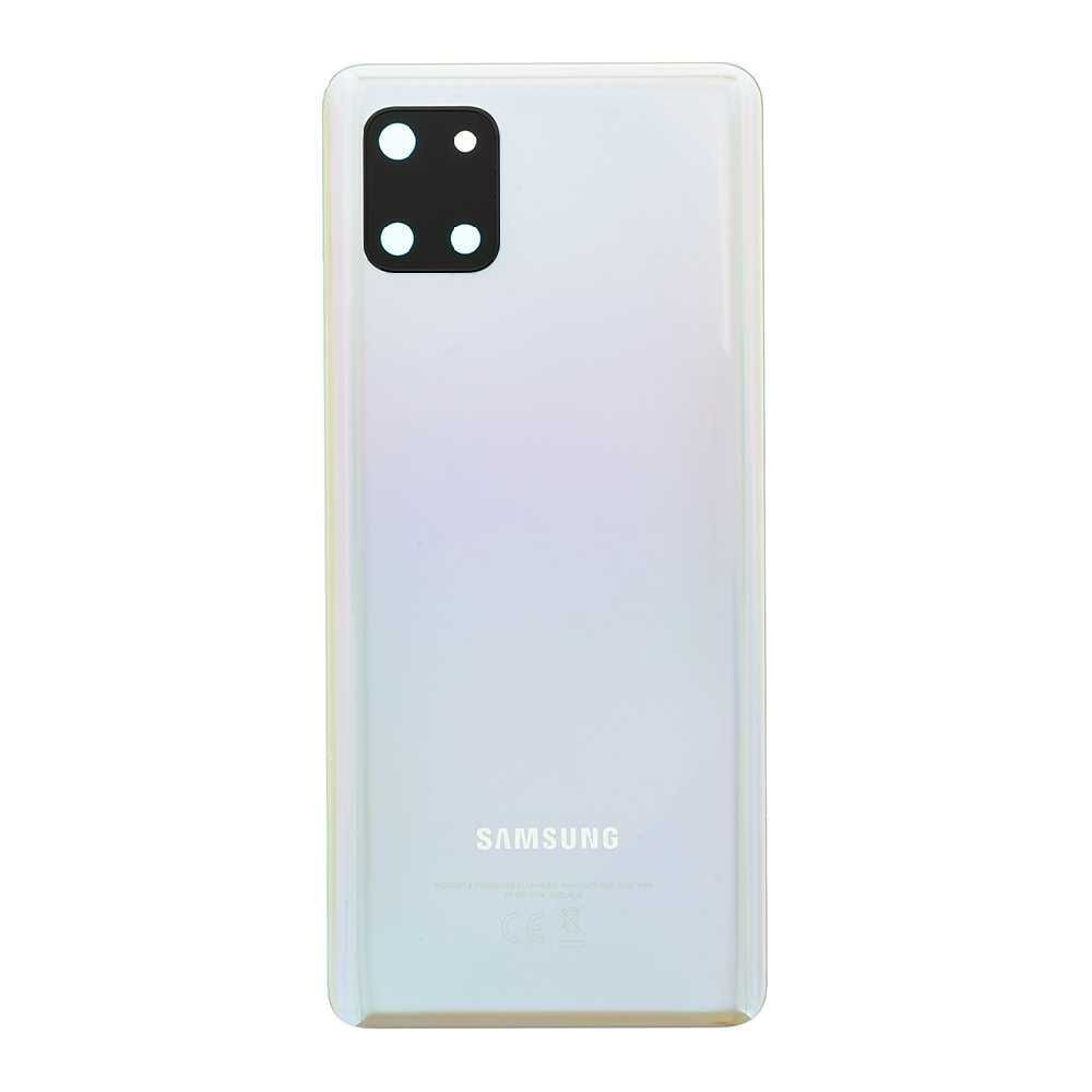 Задня кришка для Samsung N770F Galaxy Note 10 Lite 2020 срібляста Aura Glow зі склом камери 22867 фото