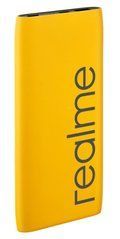 Внешний аккумулятор (Повербанк) Realme 10000 mAh QC 18W желтый 21705 фото