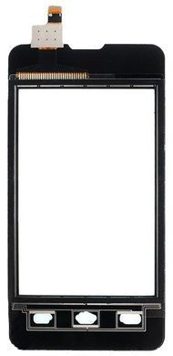 Сенсор (тачскрин) Prestigio MultiPhone PAP 3350 DUO черный 00317 фото