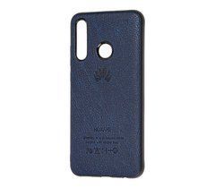 Чехол силиконовый для Huawei P Smart Plus, Nova 3i кожа синий 16014 фото