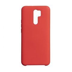 Чехол силиконовый Silicone Case для Xiaomi Redmi 9 Red 18942 фото