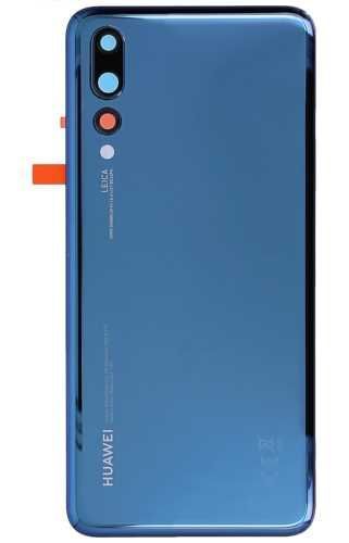 Задняя крышка Huawei P20 Pro CLT-L29 синяя Оригинал Китай со стеклом камеры 22546 фото