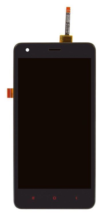 Дисплей для Xiaomi Redmi 2 с рамкой черный 03263 фото