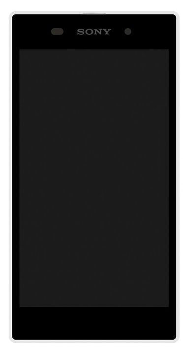 Дисплей Sony C6902, C6903, C6906 Xperia Z1 с рамкой белый Оригинал Китай 00936 фото