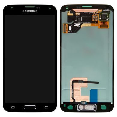 Дисплей для Samsung G900 Galaxy S5 черный (GH97-15959B) Оригинал 02678 фото