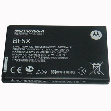Акумулятор BF5X для Motorola MB520, MB525 Defy, MB526 Defy+, MB855, ME525, XT320, XT531, XT532, XT860, XT862, XT883, ME863 1500 mAh 07705 фото