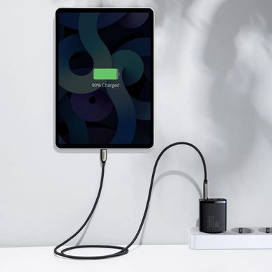 Мережевий зарядний пристрій Baseus Compact Charger 30W (2-USB + type-C) (CCXJ-E01) чорний 27807 фото