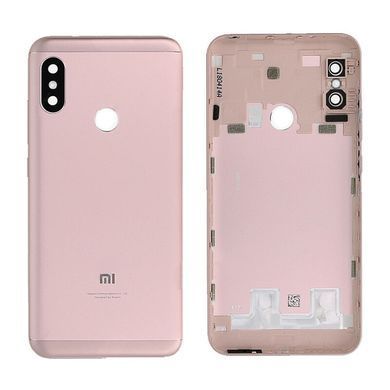 Задняя крышка для Xiaomi Mi A2 Lite, Redmi 6 Pro розовая 12909 фото