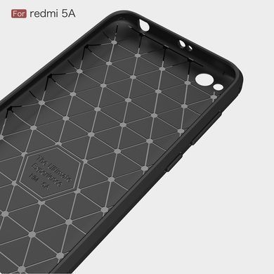 Чехол силиконовый Brush для Xiaomi Redmi 5A Черный 09995 фото