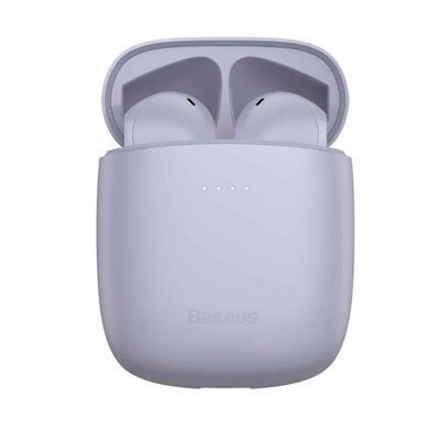 Беспроводные Bluetooth наушники Baseus Encok True Wireless Earphones W04 фиолетовый (NGTW030105) 27578 фото