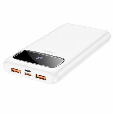 Зовнішній акумулятор (Повербанк) Hoco J81 10000mAh 22.5W білий 27858 фото