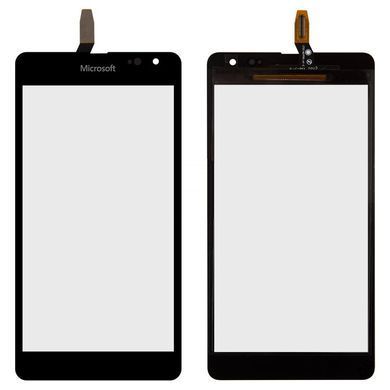 Сенсор (тачскрин) Microsoft (Nokia) Lumia 535 Dual Sim (CT2C1607FPC-A1-E) черный Оригинал Китай 01522 фото