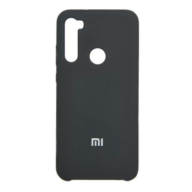 Чехол силиконовый Silicone Case для Xiaomi Redmi Note 8T (2019) Black 17562 фото