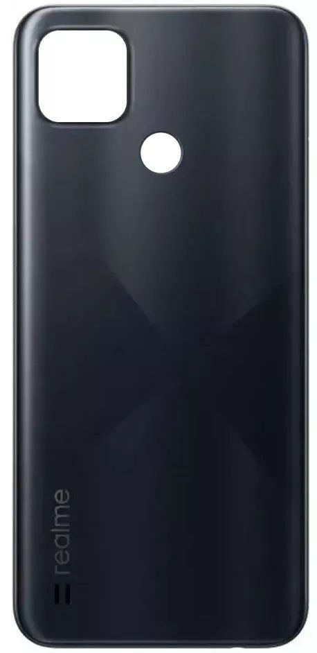 Задня кришка для Realme C21Y чорна Cross Black 31149 фото