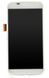 Дисплей для Motorola XT1052 Moto X (XT1053, XT1055, XT1056, XT1058, XT1060) с рамкой белый 07962 фото