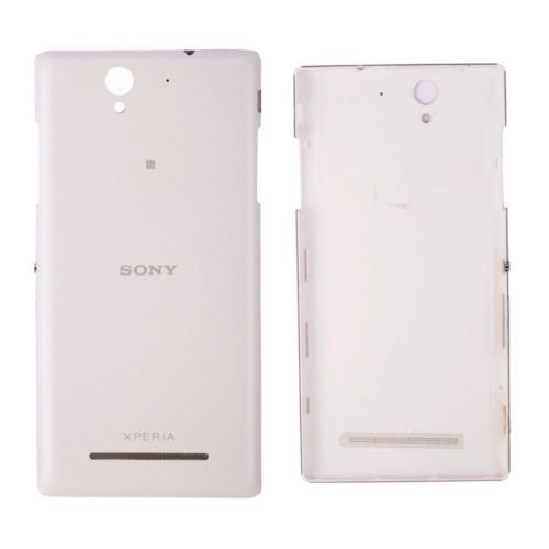 Задняя крышка для Sony D2502 Xperia C3 Dual Sim, D2533 белая 08457 фото