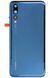 Задняя крышка Huawei P20 Pro CLT-L29 синяя Оригинал Китай со стеклом камеры 22546 фото