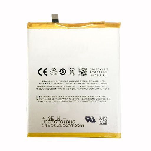 Аккумулятор Meizu BT62 для Meizu M3x 3200 mAh 22346 фото