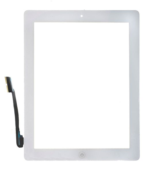 Сенсор (тачскрин) Apple iPad 3 A1403, A1416, A1430 белый, полный комплект, копия высокого качества 18406 фото