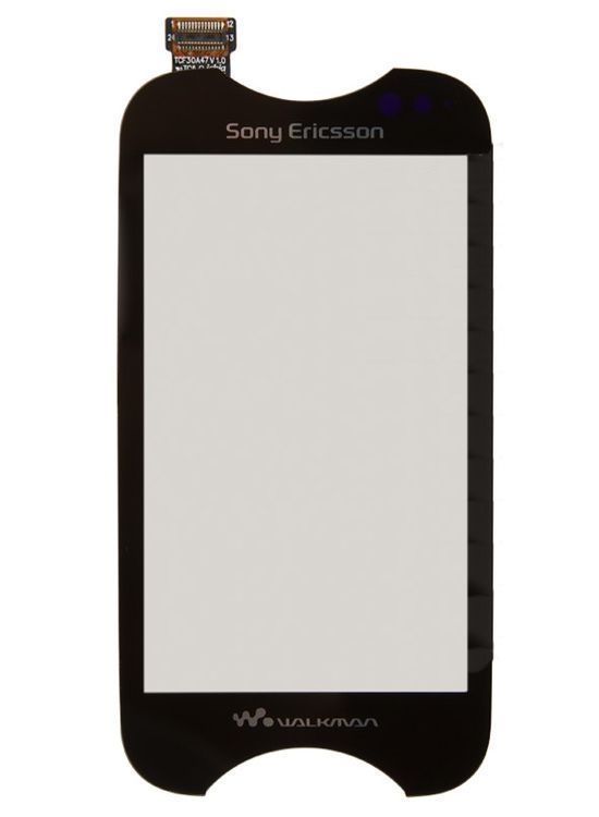 Сенсор (тачскрин) Sony Ericsson WT13i MIX Walkman черный 00572 фото