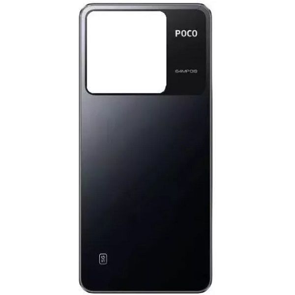 Задняя крышка для Xiaomi Poco X6 5G 23122PCD1G, 23122PCD1I черная Оригинал Китай 32470 фото
