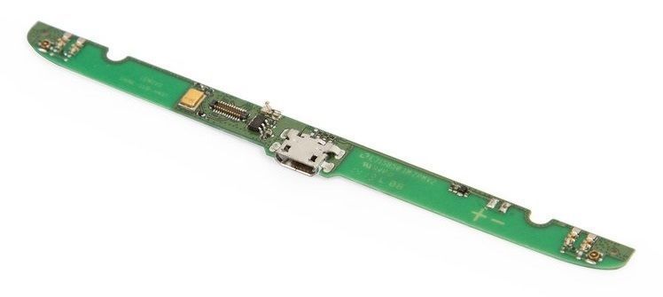 Нижняя плата для Lenovo A5000 с разьемом зарядки и микрофоном 04596 фото