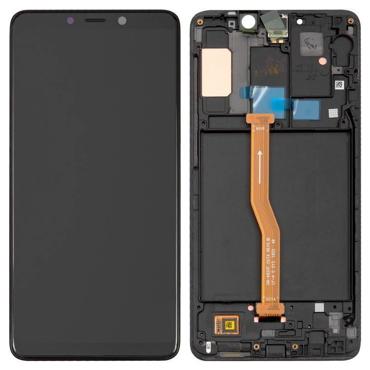 Дисплей для Samsung A920 Galaxy A9 2018 с рамкой черный (GH82-18308A) Оригинал 22911 фото