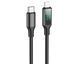 Кабель Borofone BU32 Type-C to Lightning 1m 3A 20w (1.2m) чорний 25980 фото 1