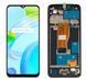 Дисплей для Realme C30 RMX3581, Narzo 50i Prime с рамкой черный 27472 фото