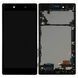 Дисплей Sony E6833, E6883 Xperia Z5+ Premium Dual и рамкой черный Оригинал Китай 05897 фото