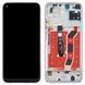 Дисплей для Huawei P40 Lite, P20 Lite 2019 JNY-L21A JNY-LX1, Nova 5i с рамкой серебристый 27345 фото