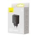 Мережевий зарядний пристрій Baseus Compact Charger 30W (2-USB + type-C) (CCXJ-E01) чорний 27807 фото 4