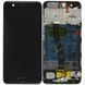Дисплей для Huawei P10 (VTR-L09, VTR-L29) с рамкой черный, с аккумулятором, Оригинал 23309 фото