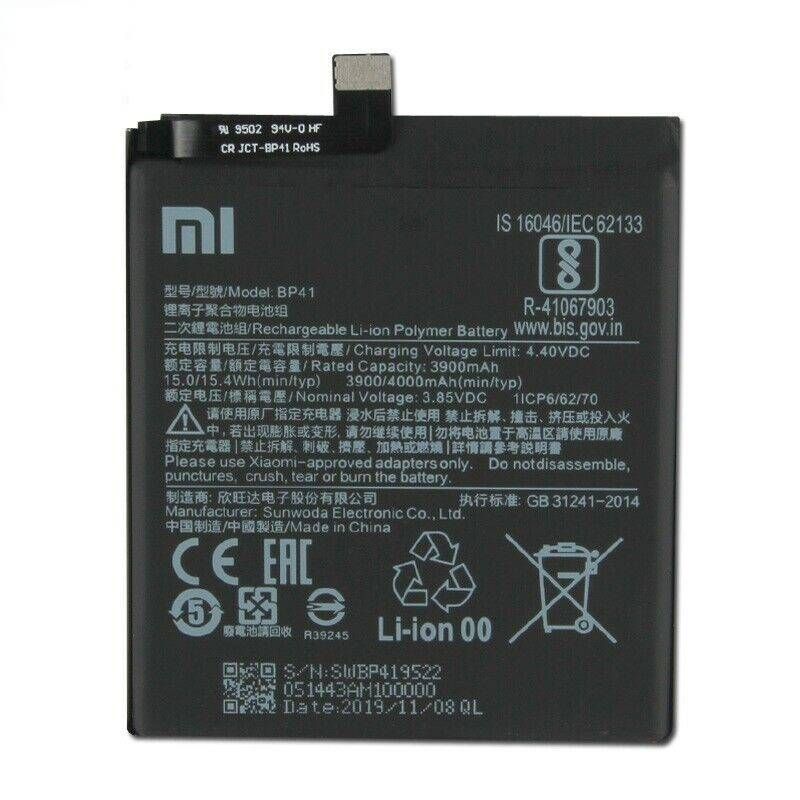 Аккумулятор BP41 для Xiaomi Mi 9T, Redmi K20 3900mAh Хайкопия 21947 фото