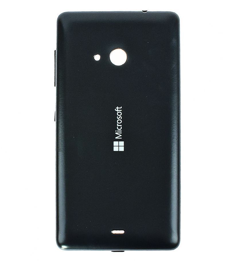 Задняя кришка для Microsoft (Nokia) Lumia 535 (RM-1090) черная Оригинал Китай 08621 фото