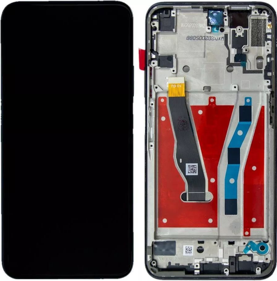 Дисплей для Huawei P Smart Pro STK-L21, Y9s, Honor 9X (2019) з рамкою чорний 28927 фото