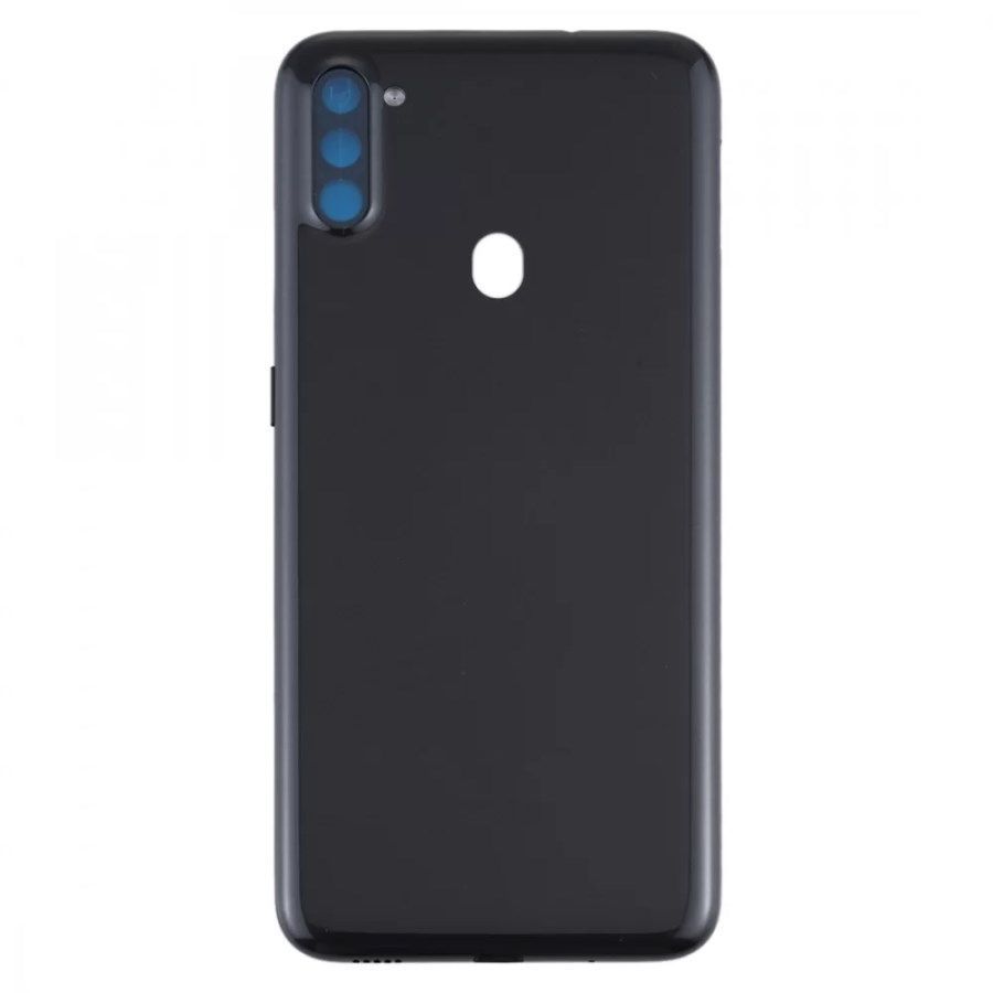 Задня кришка для Samsung A115F Galaxy A11 чорна 17758 фото