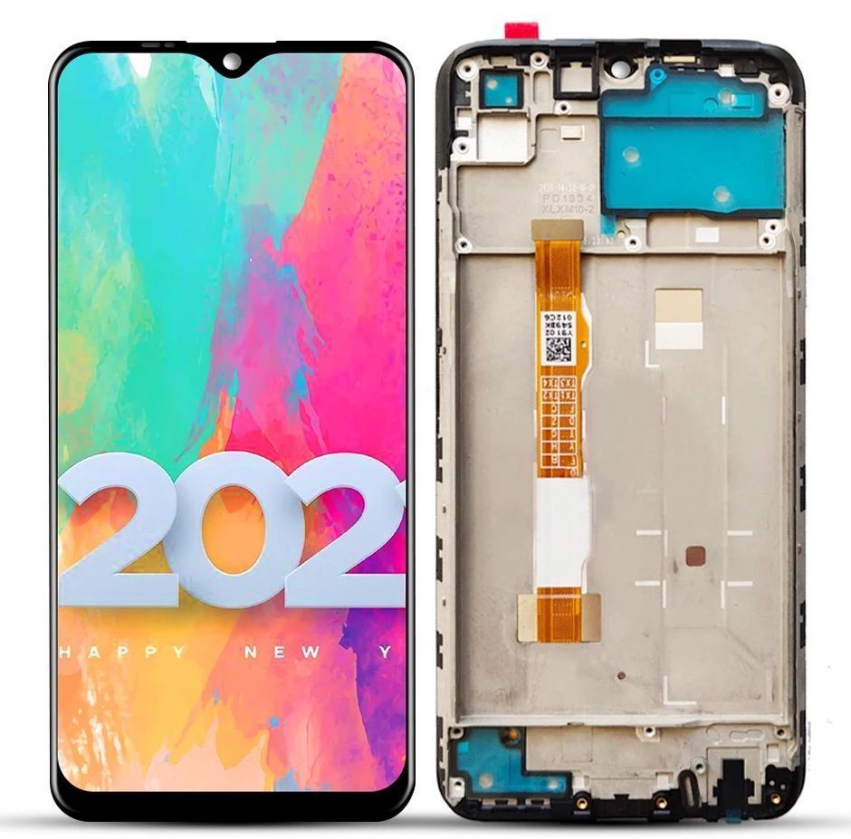 Дисплей для Vivo Y19, Y5s, Z5i, U3 з рамкою чорний Оригінал Китай 29246 фото