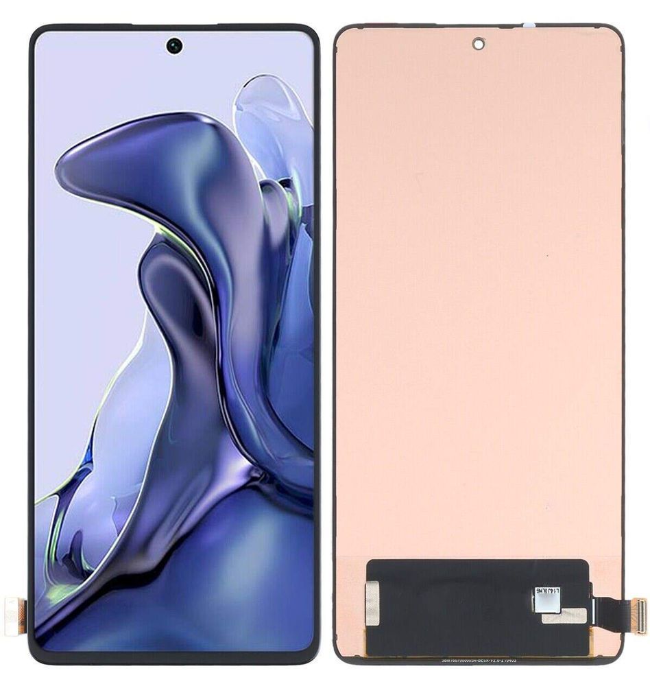 Дисплей для Xiaomi 11T, Xiaomi 11T Pro, Poco F4 GT чорний OLED Хайкопія 26429 фото