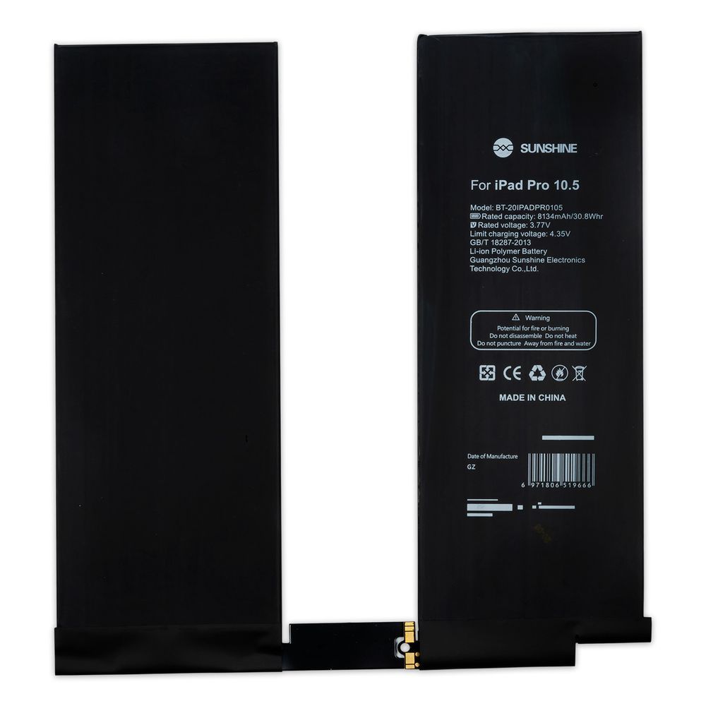 Аккумулятор Sunshine для Apple iPad Pro 10.5" (A1701, A1709) 8134mAh 25570 фото